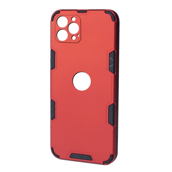 Husa spate Mantis Case pentru iPhone 12 Pro Max - Rosu / Negru