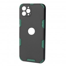 Husa spate Mantis Case pentru iPhone 12 Pro Max - Negru / Vernil