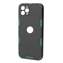 Husa spate Mantis Case pentru iPhone 12 Pro - Negru / Vernil