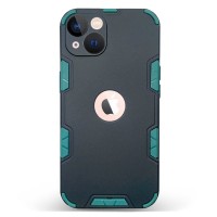 Husa spate pentru iPhone 13 - Mantis Case Negru / Vernil