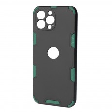 Husa spate Mantis Case pentru iPhone 13 Pro - Negru / Vernil