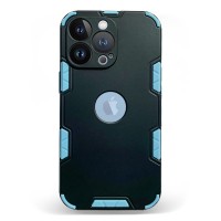 Husa spate pentru iPhone 13 Pro - Mantis Case Negru / Bleu