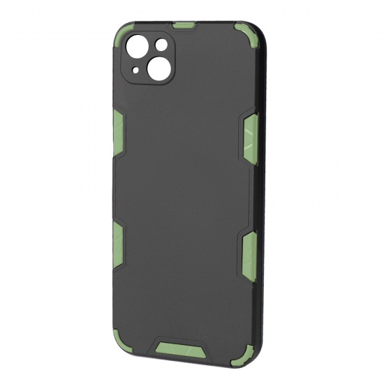 Husa spate Mantis Case pentru iPhone 14 Plus - Negru / Verde