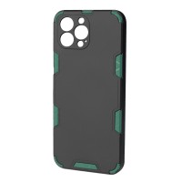 Husa spate pentru iPhone 14 Pro Max - Mantis Case Negru / Vernil