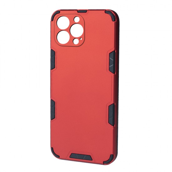 Husa spate Mantis Case pentru iPhone 14 Pro - Rosu / Negru