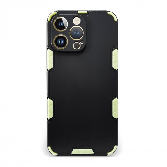 Husa spate pentru iPhone 14 Pro - Mantis Case Negru / Verde
