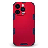 Husa spate pentru iPhone 14 Pro - Mantis Case Rosu / Negru