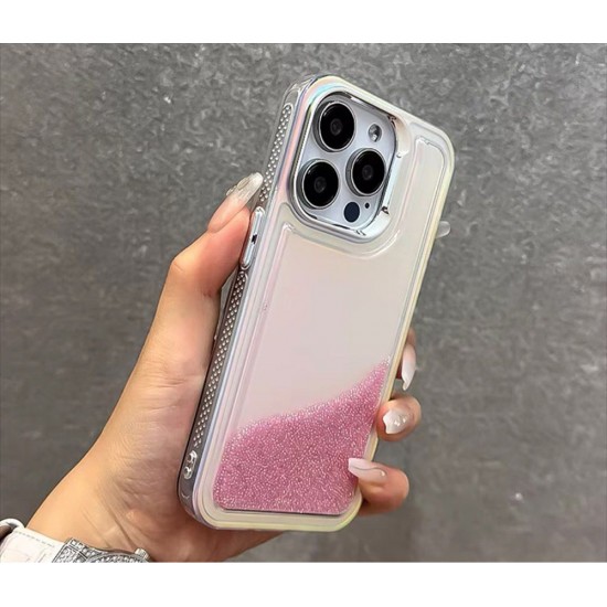 Husa spate pentru iPhone 15 Pro Move Case - Roz