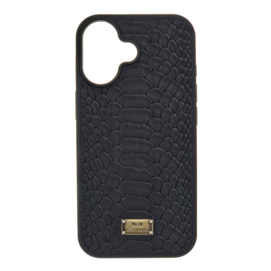 Husa spate pentru iPhone 17 Keephone Python - Negru