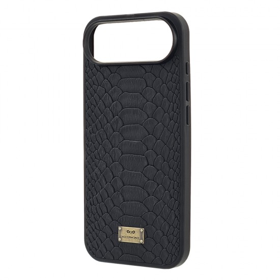 Husa spate pentru iPhone 17 Air Keephone Python - Negru