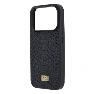 Husa spate pentru iPhone 17 Pro Keephone Python - Negru