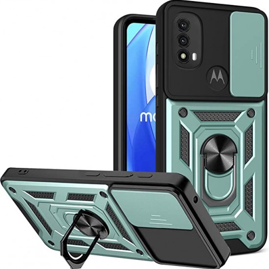 Husa spate Slide Case pentru Motorola Moto E20 - Vernil