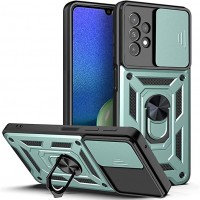 Husa spate pentru Samsung Galaxy A13 - Slide Case Vernil