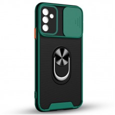 Husa spate Slide Case pentru Samsung Galaxy A13 5G - Verde Husa spate Slide Case pentru Samsung Galaxy A13 5G - Verde