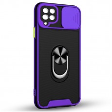 Husa spate Slide Case pentru Samsung Galaxy A22 - Mov Husa spate Slide Case pentru Samsung Galaxy A22 - Mov