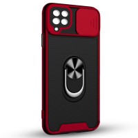 Husa spate pentru Samsung Galaxy A22 - Slide Case Rosu