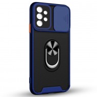 Husa spate Slide Case pentru Samsung Galaxy A33 5G - Albastru