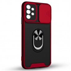 Husa spate Slide Case pentru Samsung Galaxy A72 - Rosu Husa spate Slide Case pentru Samsung Galaxy A72 - Rosu