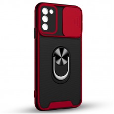 Husa spate Slide Case pentru Samsung Galaxy S20 FE - Rosu Husa spate Slide Case pentru Samsung Galaxy S20 FE - Rosu