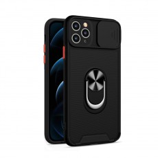 Husa spate Slide Case pentru iPhone 11 Pro Max - Negru Husa spate Slide Case pentru iPhone 11 Pro Max - Negru