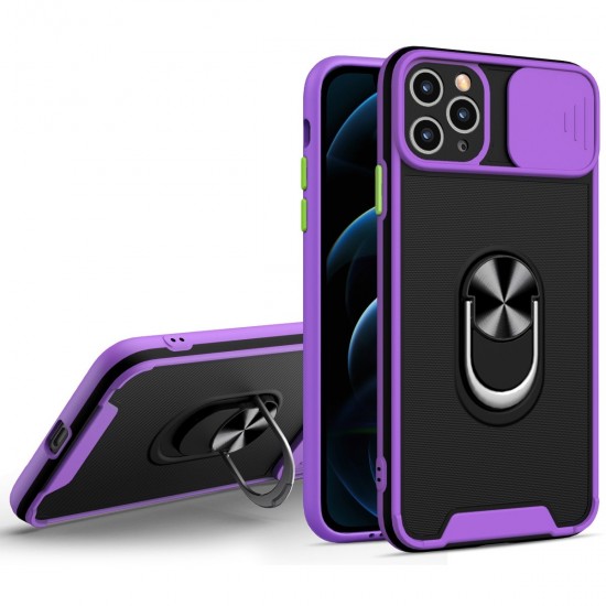 Husa spate pentru iPhone 11 Pro Max - Slide Case Mov