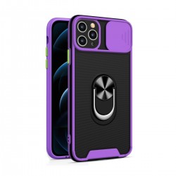 Husa spate Slide Case pentru iPhone 12 Pro Max - Mov