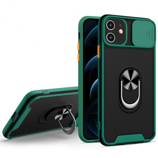 Husa spate pentru iPhone 11 - Slide Case Verde