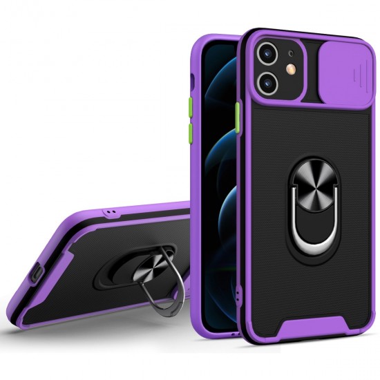Husa spate pentru iPhone 11 - Slide Case Mov