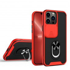 Husa spate Slide Case pentru iPhone 13 Pro Max - Rosu