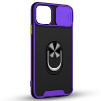Husa spate pentru iPhone 14 Pro - Slide Case Mov