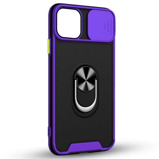 Husa spate Slide Case pentru iPhone 14 Pro - Mov
