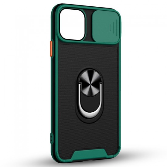 Husa spate Slide Case pentru iPhone 14 Pro - Verde