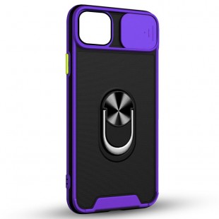 Husa spate pentru iPhone 14 Plus - Slide Case Mov