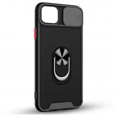 Husa spate Slide Case pentru iPhone 14 Plus - Negru