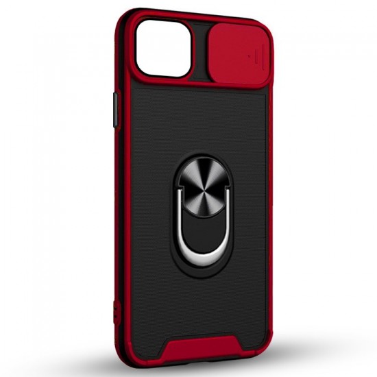 Husa spate Slide Case pentru iPhone 14 - Rosu