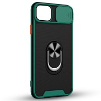 Husa spate pentru iPhone 14 Plus - Slide Case Verde