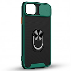 Husa spate Slide Case pentru iPhone 14 Plus - Verde