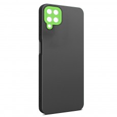 Husa spate Vanex Case pentru Samsung Galaxy A12 - Negru Verde Husa spate Vanex Case pentru Samsung Galaxy A12 - Negru Verde