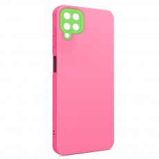 Husa spate Vanex Case pentru Samsung Galaxy A12 - Roz Verde Husa spate Vanex Case pentru Samsung Galaxy A12 - Roz Verde