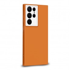 Husa spate Vanex Case pentru Samsung Galaxy S22 Ultra - Portocaliu Alb Husa spate Vanex Case pentru Samsung Galaxy S22 Ultra - Portocaliu Alb