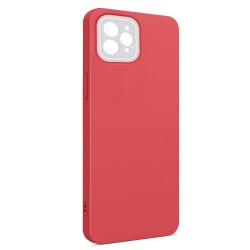Husa spate Vanex Case pentru iPhone 12 - Rosu Alb