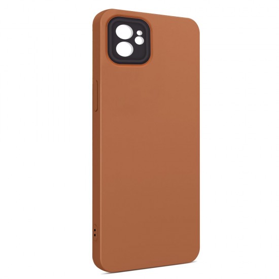 Husa spate Vanex Case pentru iPhone 12 - Portocaliu Alb