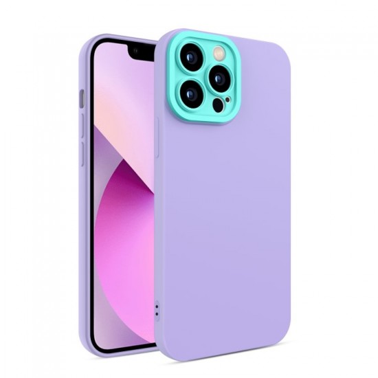 Husa spate pentru iPhone 13 Pro Max - Vanex Case Mov Turcoaz