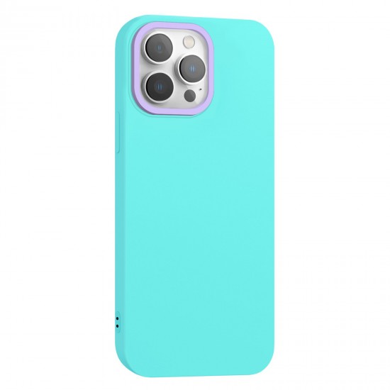 Husa spate Vanex Case pentru iPhone 14  Pro Max - Turcoaz Mov