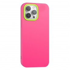 Husa spate Vanex Case pentru iPhone 14  Pro Max - Roz Verde Husa spate Vanex Case pentru iPhone 14  Pro Max - Roz Verde