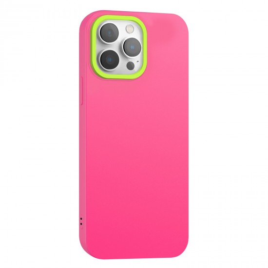 Husa spate Vanex Case pentru iPhone 14  Pro Max - Roz Verde