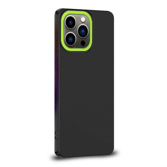 Husa spate Vanex Case pentru iPhone 14 Pro - Negru Verde