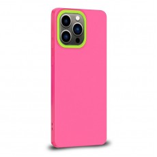 Husa spate Vanex Case pentru iPhone 14 Pro - Roz Verde Husa spate Vanex Case pentru iPhone 14 Pro - Roz Verde