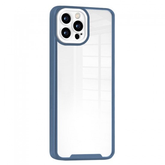 Husa spate Wish Case pentru iPhone 12 Pro Max - Albastru