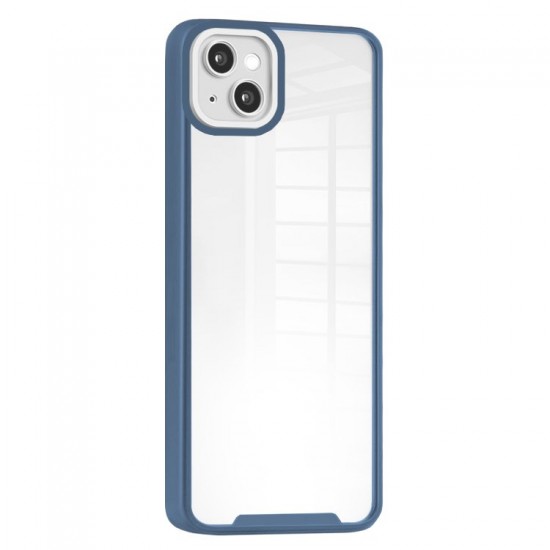 Husa spate Wish Case pentru iPhone 14 Plus - Albastru